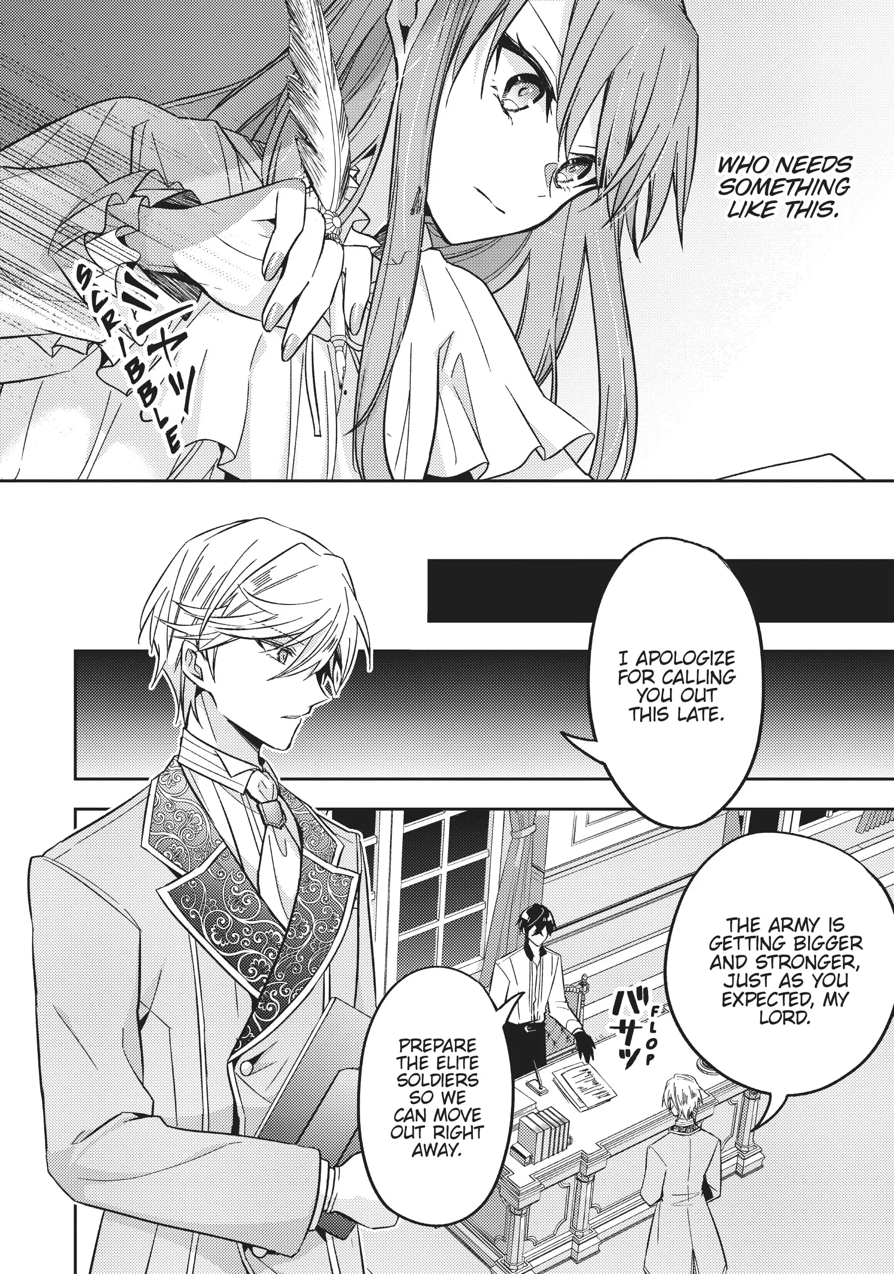 Loop 7-kaime no Akuyaku Reijou wa, Moto Tekikoku de Juukimama na Hanayome Seikatsu o Mankitsu Suru Chapter 26 - page 22