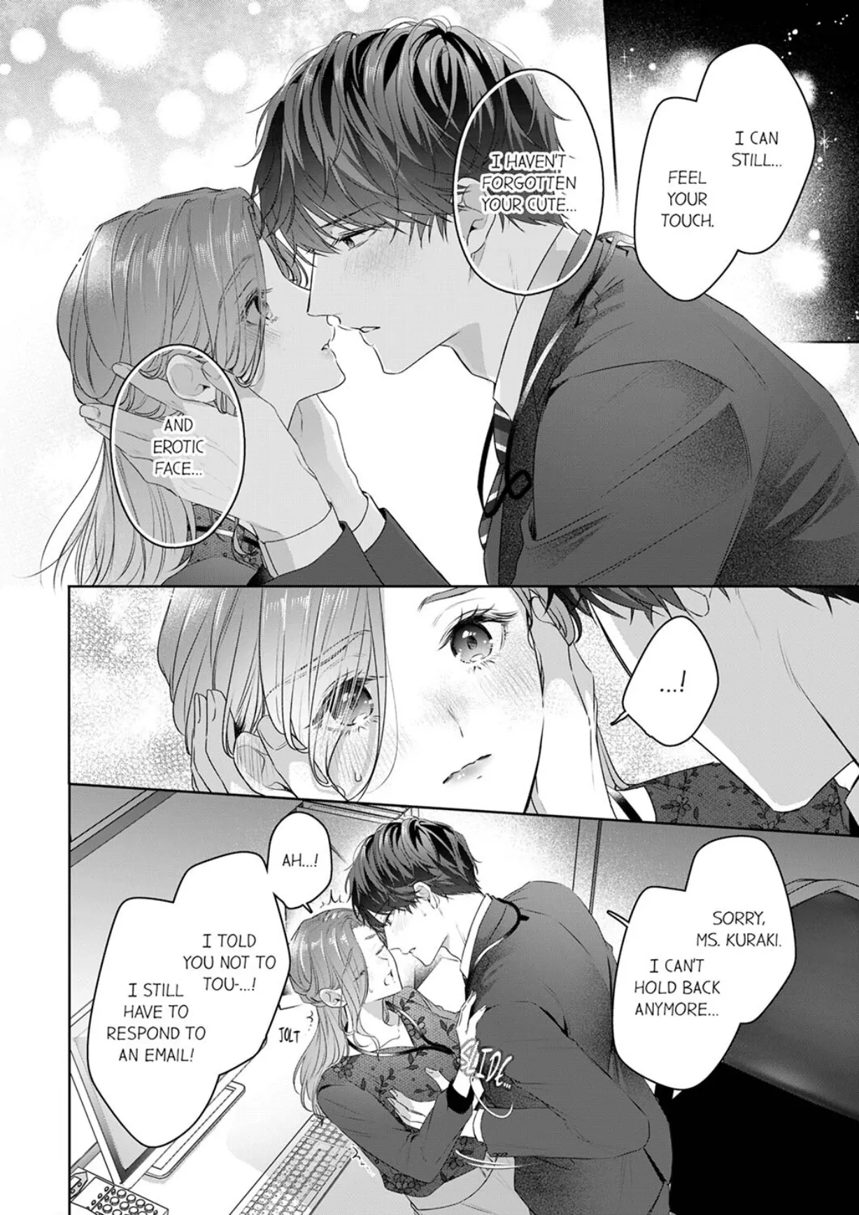 Shinya Zangyou - Nikushoku Kouhai no Iki Tsukushi Kotobazeme SEX Chapter 7 - page 14