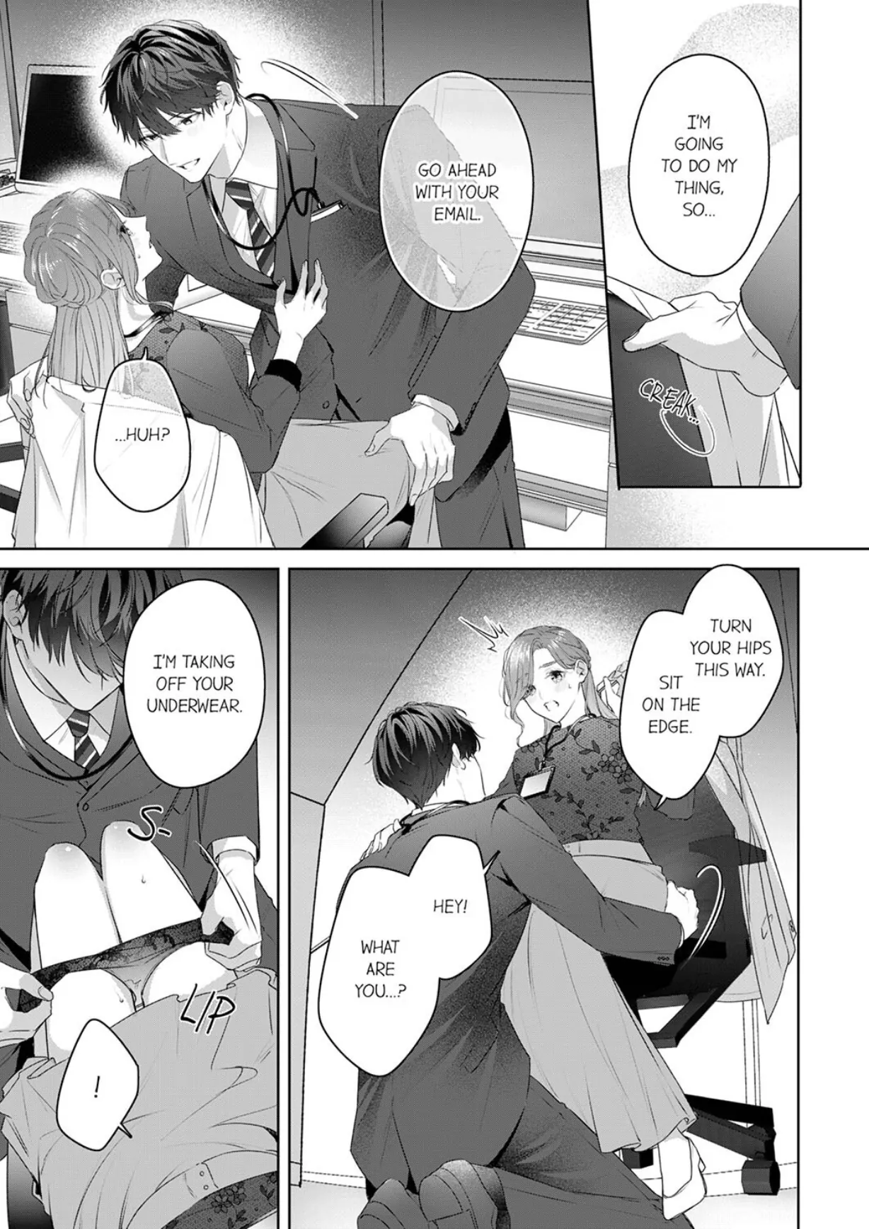 Shinya Zangyou - Nikushoku Kouhai no Iki Tsukushi Kotobazeme SEX Chapter 7 - page 15