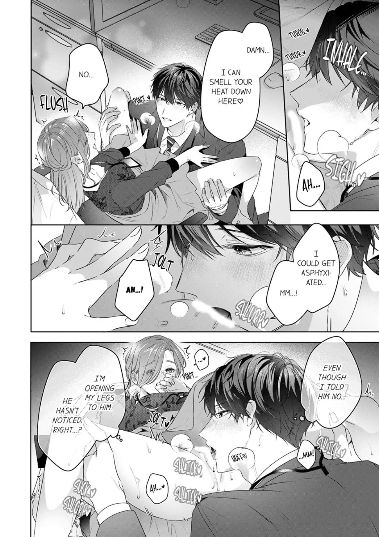 Shinya Zangyou - Nikushoku Kouhai no Iki Tsukushi Kotobazeme SEX Chapter 7 - page 16