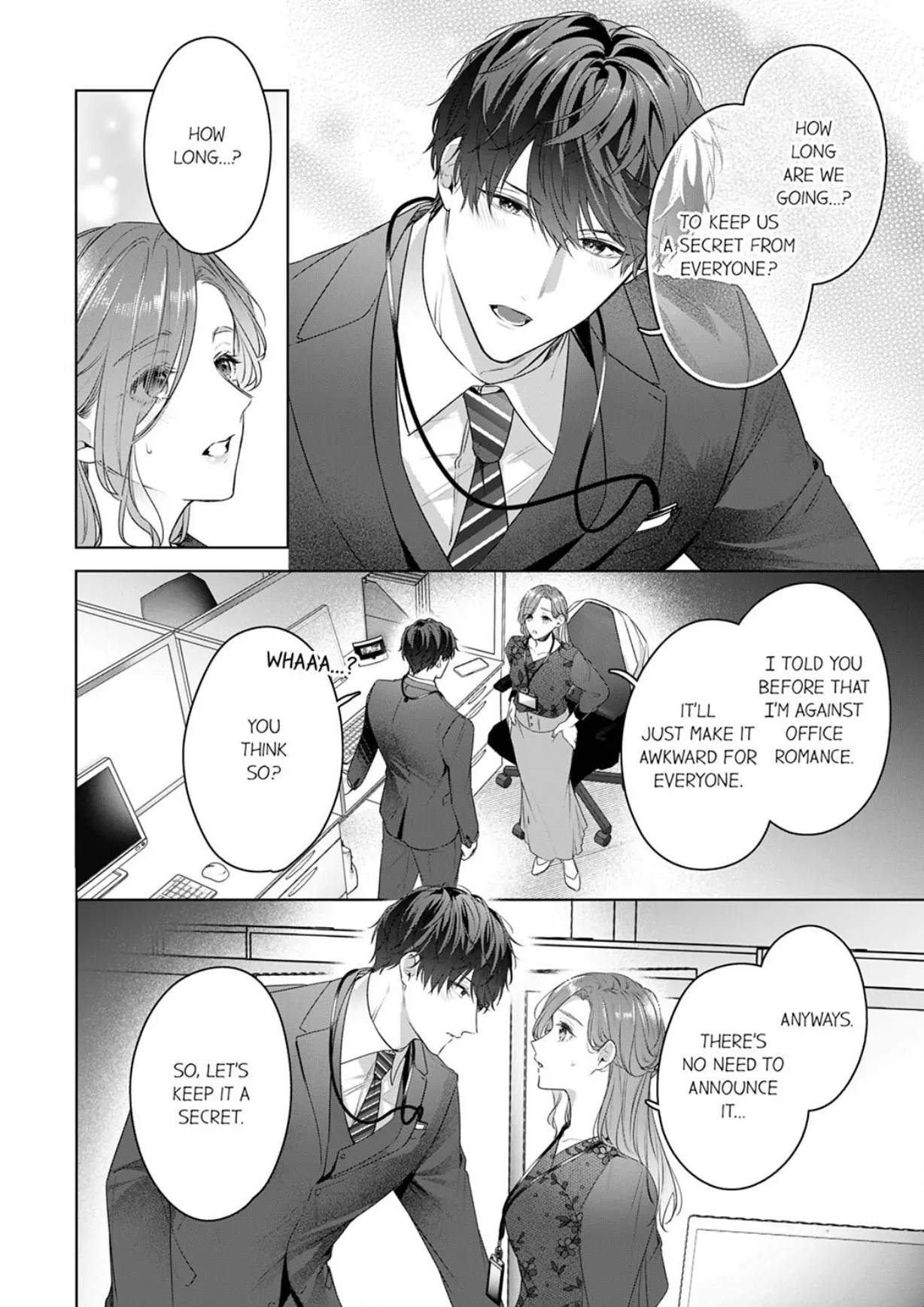 Shinya Zangyou - Nikushoku Kouhai no Iki Tsukushi Kotobazeme SEX Chapter 7 - page 6
