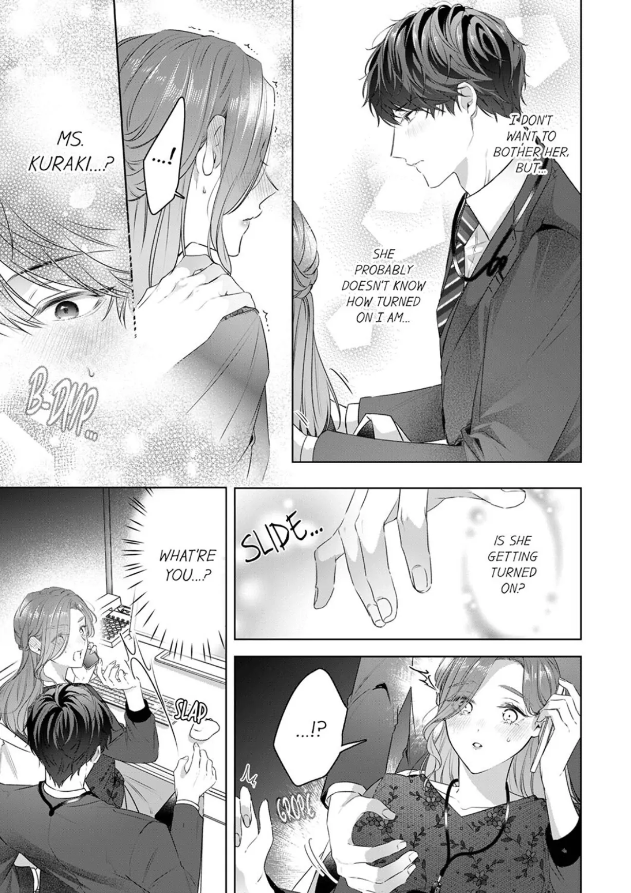 Shinya Zangyou - Nikushoku Kouhai no Iki Tsukushi Kotobazeme SEX Chapter 7 - page 9