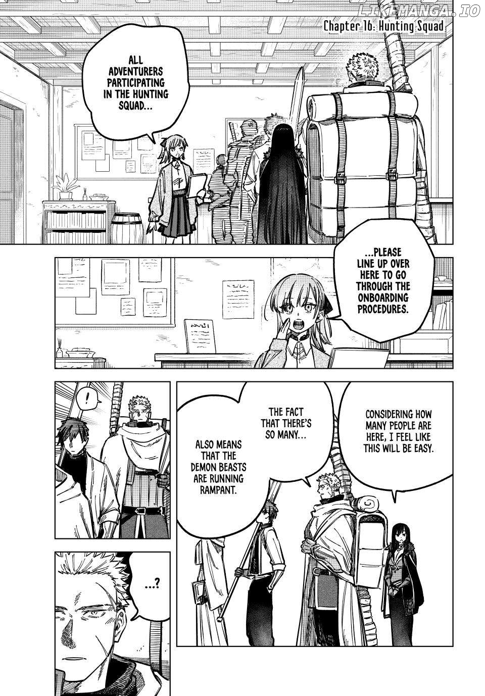 The Witch and the Mercenary Chapter 16 - page 1