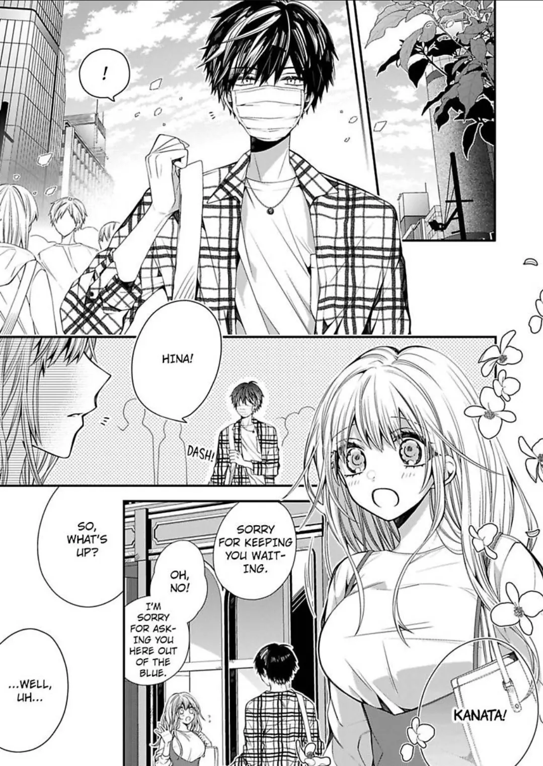 Masuku Wo Totta Kanatakun Ha Etchi De Dekiai De Chotto Kuroi Chapter 9 - page 2