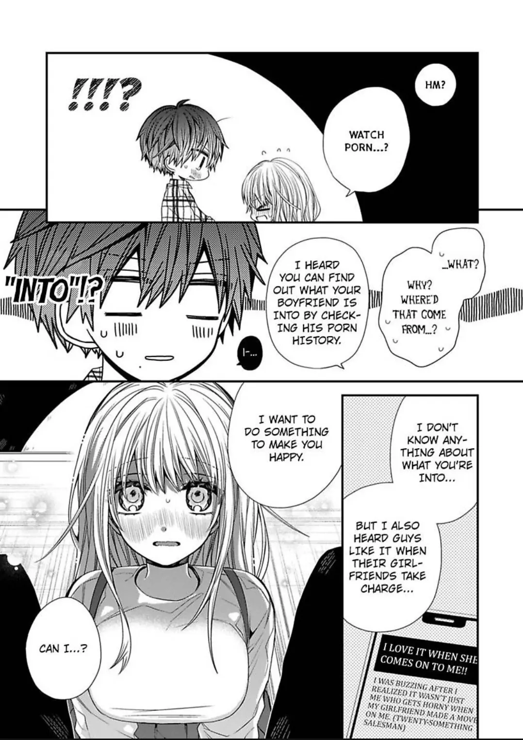 Masuku Wo Totta Kanatakun Ha Etchi De Dekiai De Chotto Kuroi Chapter 9 - page 10