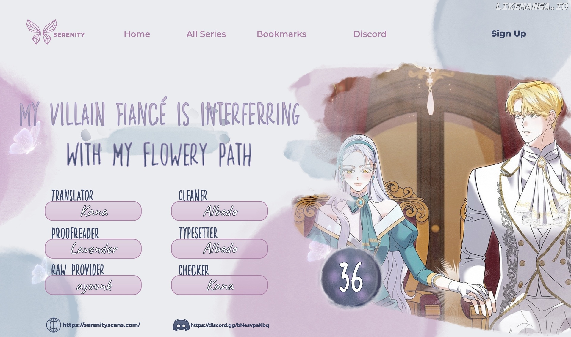 Villain Fiancé is in My Way of Happiness Chapter 36 - page 1