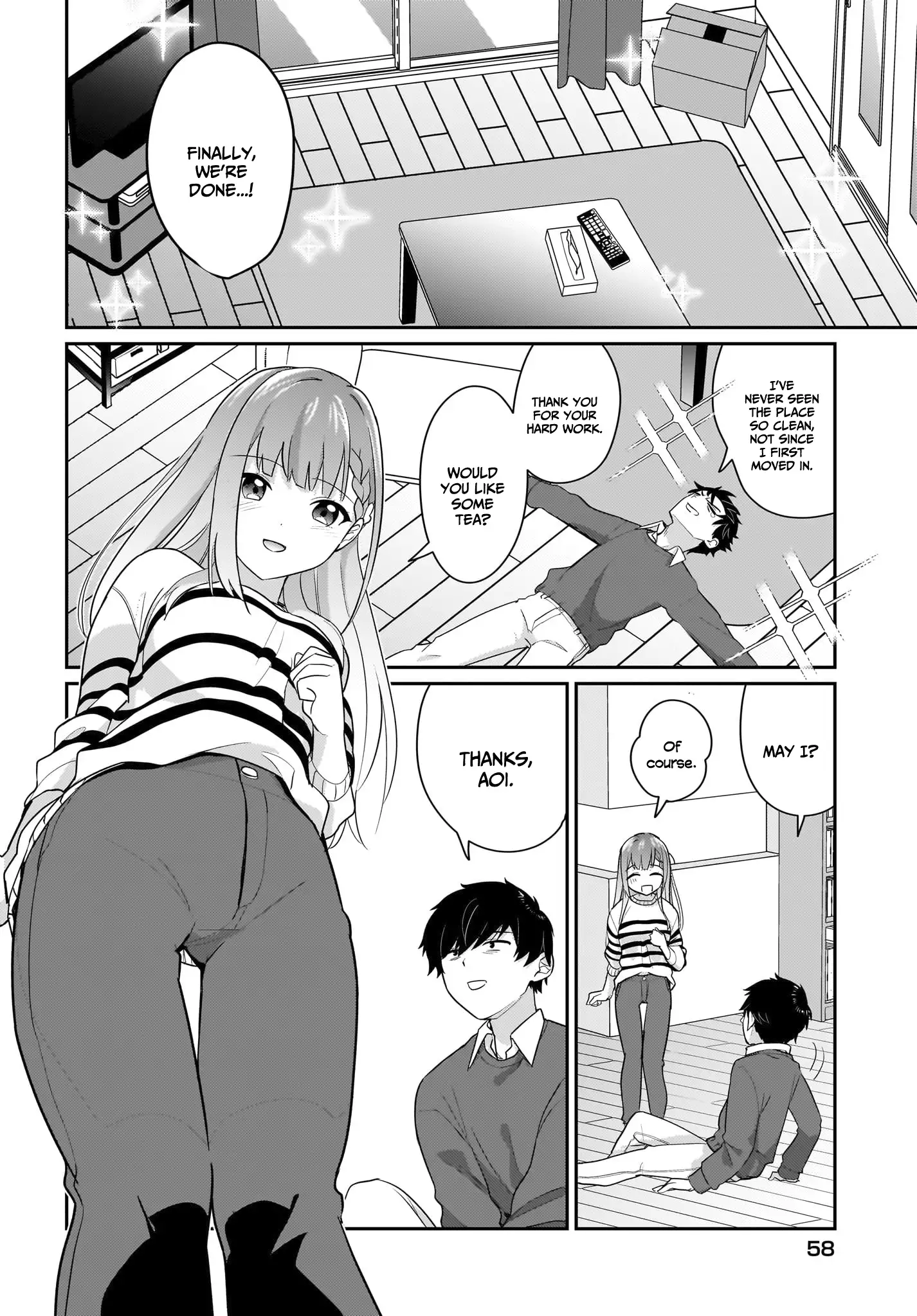 I, a Tired Office Worker, Start Living Together with a Beautiful Highschool Girl whom I Met Again After 7 Years Chapter 2 - page 15