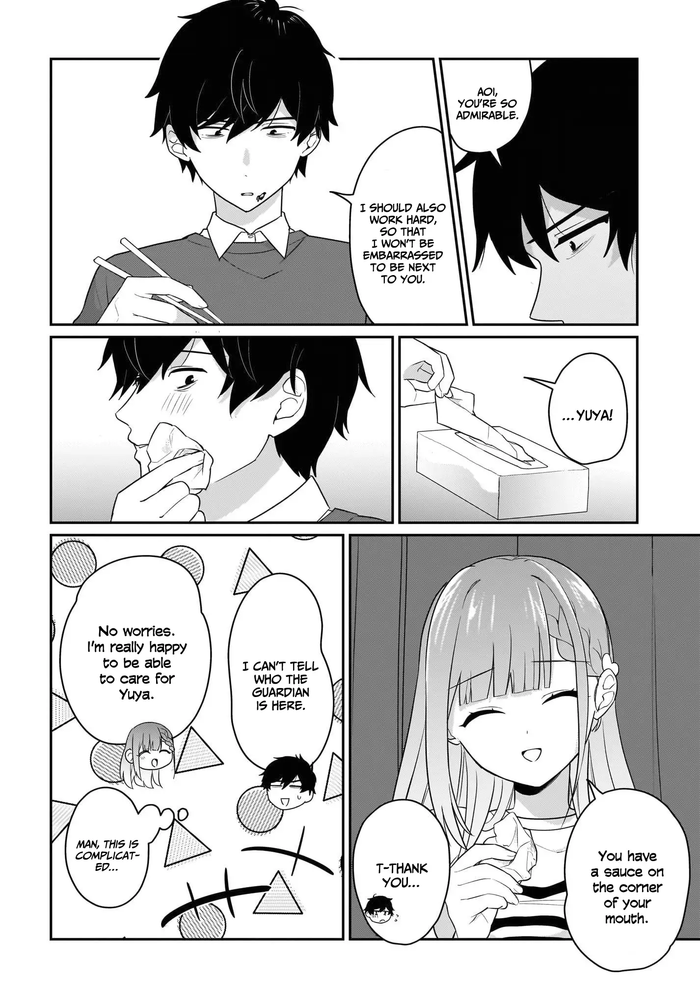 I, a Tired Office Worker, Start Living Together with a Beautiful Highschool Girl whom I Met Again After 7 Years Chapter 3 - page 15