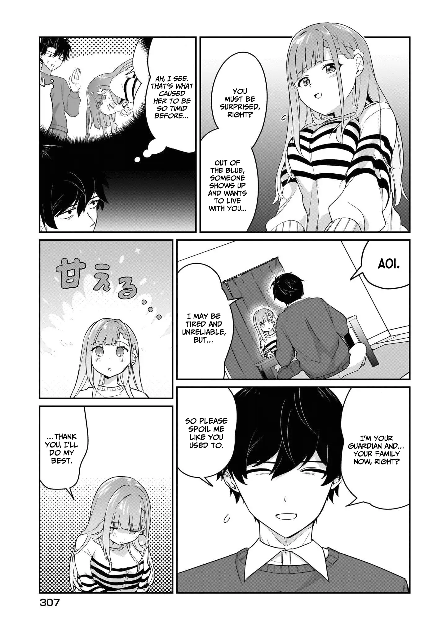 I, a Tired Office Worker, Start Living Together with a Beautiful Highschool Girl whom I Met Again After 7 Years Chapter 3 - page 16