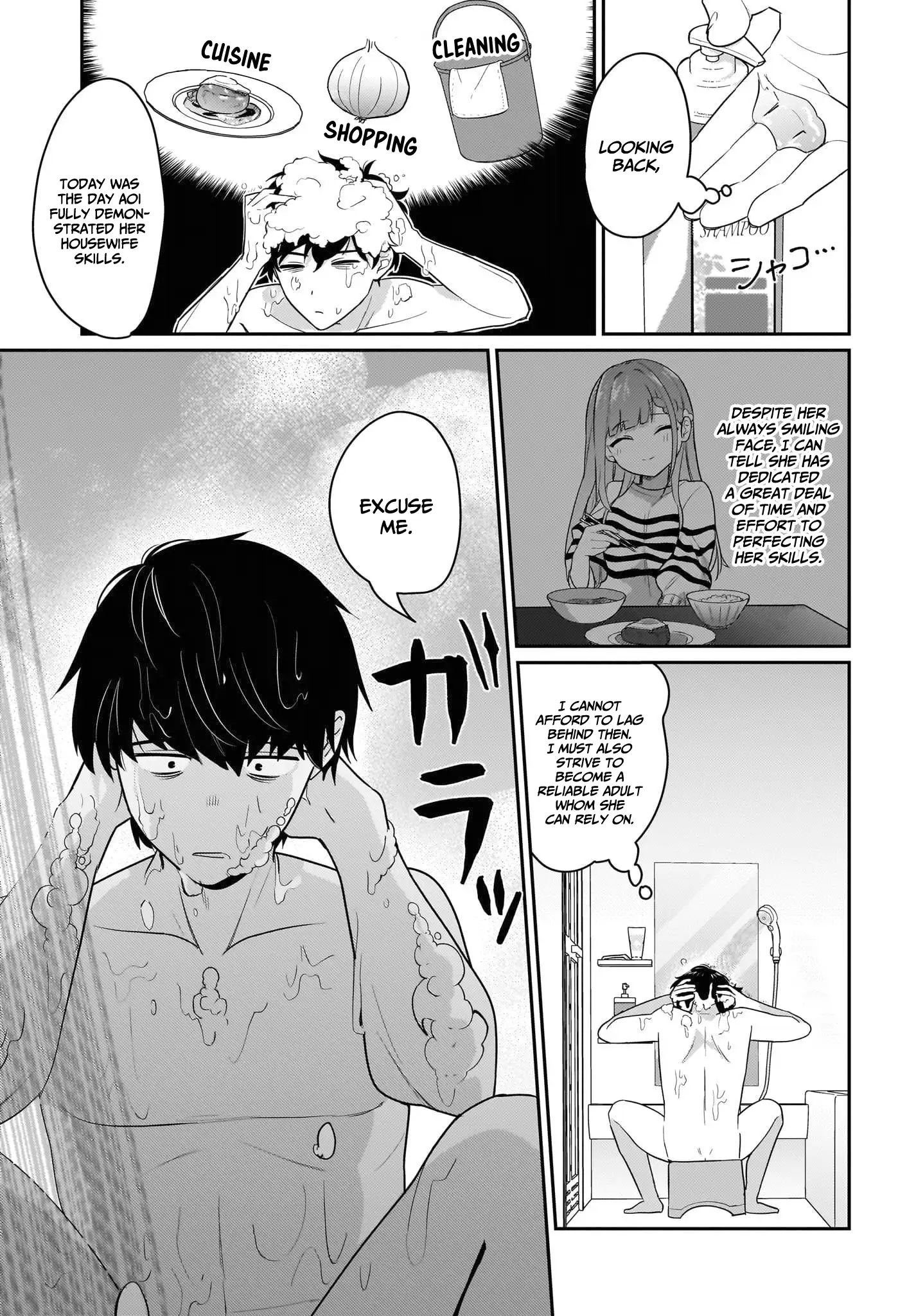 I, a Tired Office Worker, Start Living Together with a Beautiful Highschool Girl whom I Met Again After 7 Years Chapter 3 - page 20