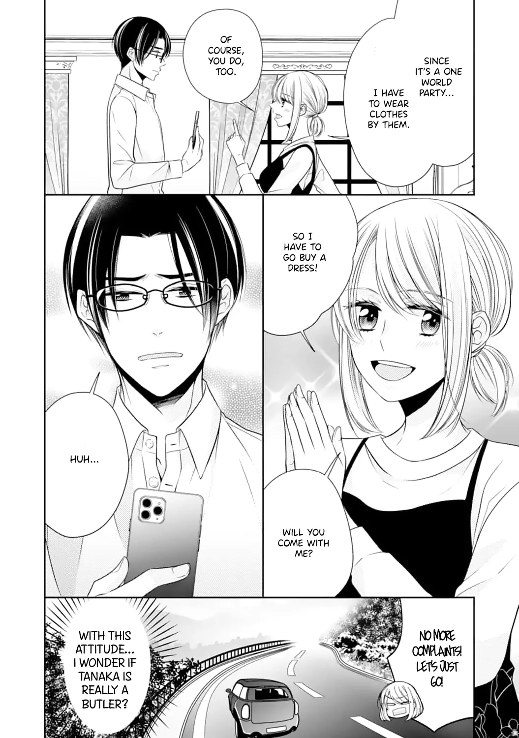 Shitsuji-sama wa Demodori Reijou wo Amayakasanai Chapter 7 - page 9