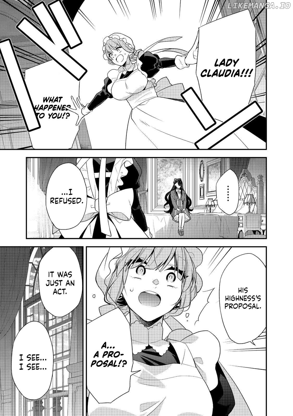 Danzai Sareta Akuyaku Reijou Wa, Gyakkou Shite Kanpeki Na Akujo Wo Mezasu Chapter 14 - page 12