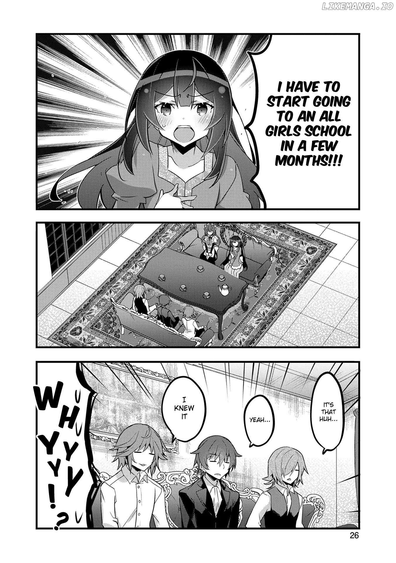 Tensei Mae wa Otoko Datta no de Gyaku Harem wa Okotowari Shite Orimasu Chapter 7 - page 6