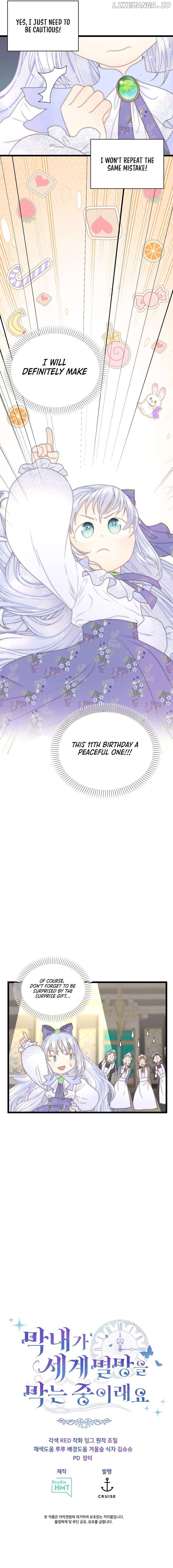 The Youngest Child of the Family Is Preventing the World From Ending Chapter 22 - page 9
