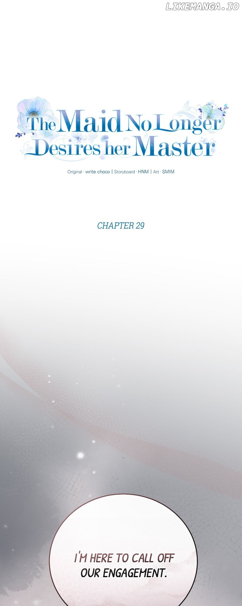 The Maid No Longer Desires her Master Chapter 29 - page 1