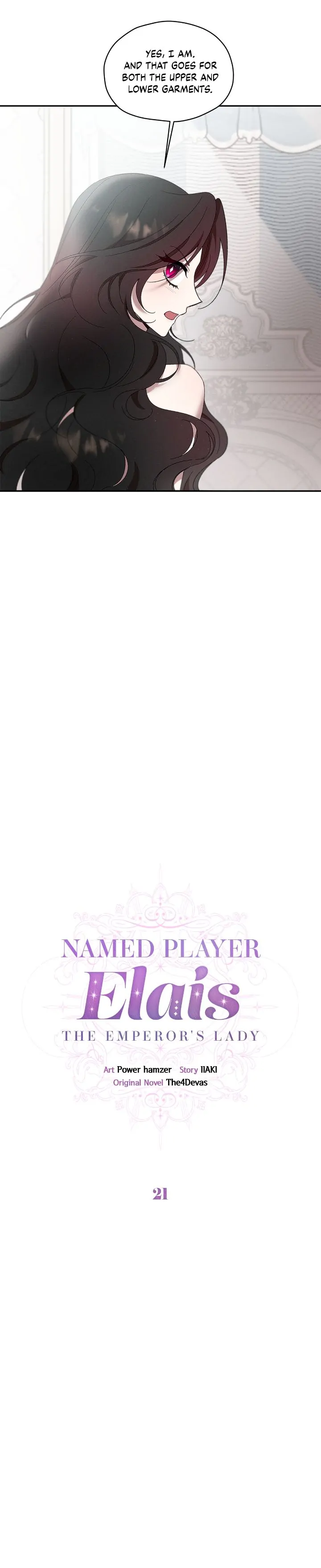 Named Player Elais: The Emperor's Lady Chapter 21 - page 4