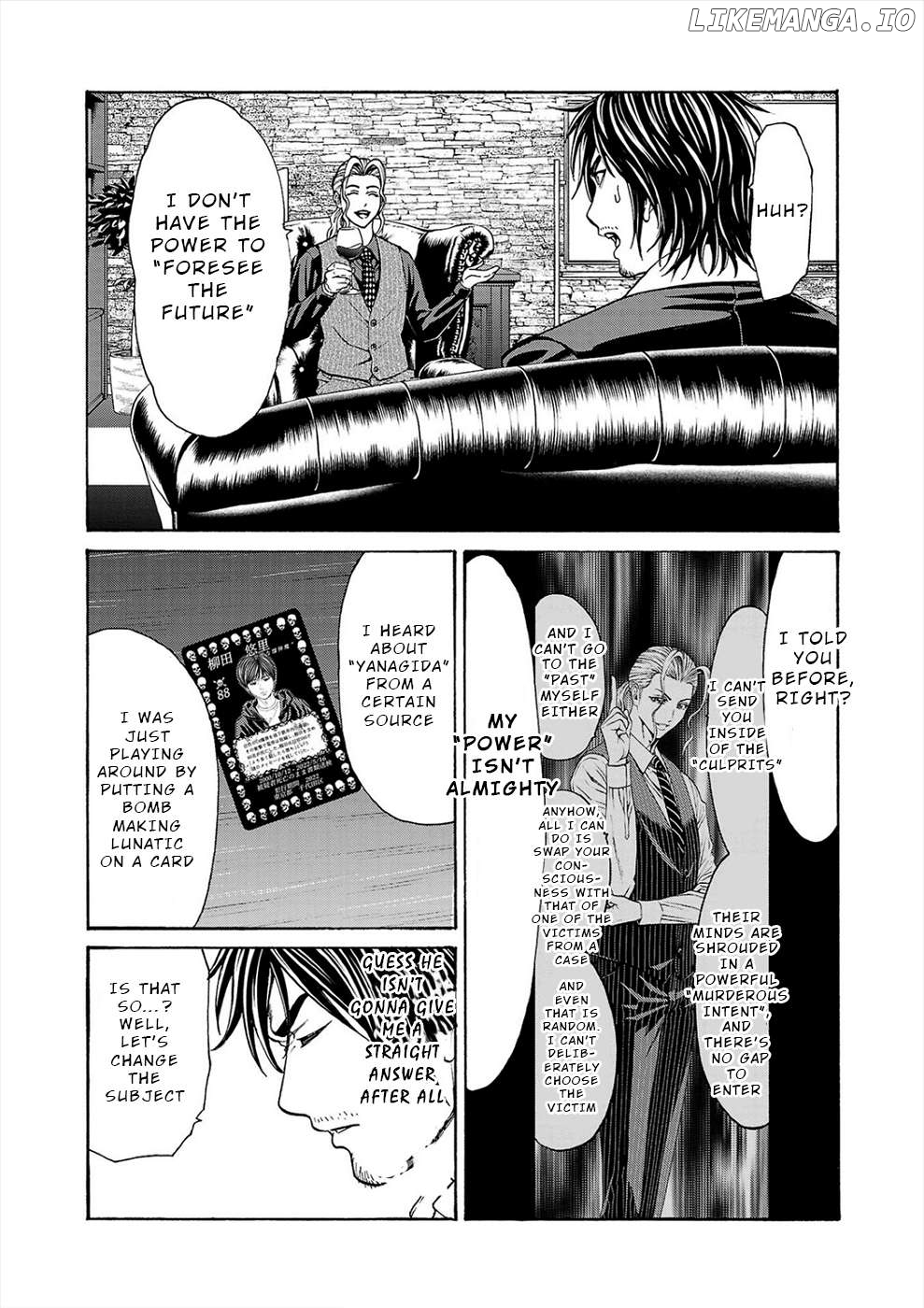 Psycho x Past: Ryouki Satsujin Sennyuu Sousa Chapter 18 - page 11