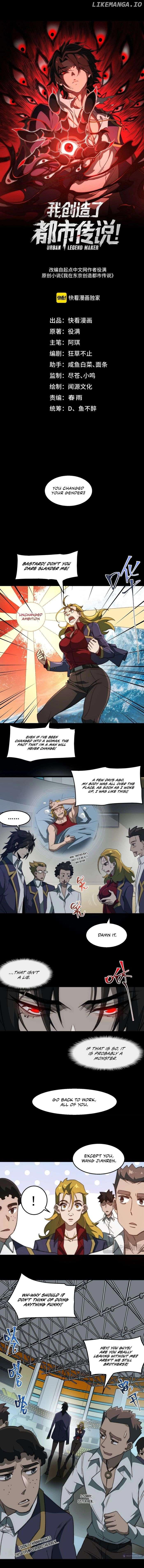 I created an Urban Legend Chapter 48 - page 1