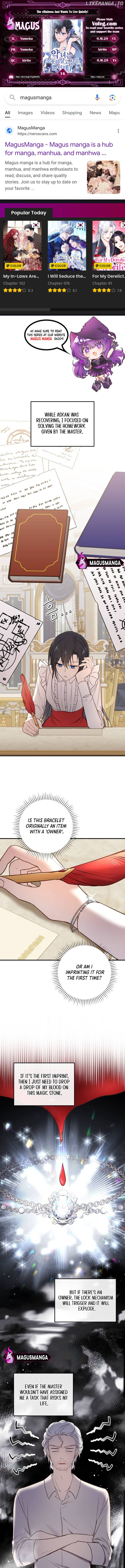 The Villainess Just Wants to Live in Peace! Chapter 16 - page 1