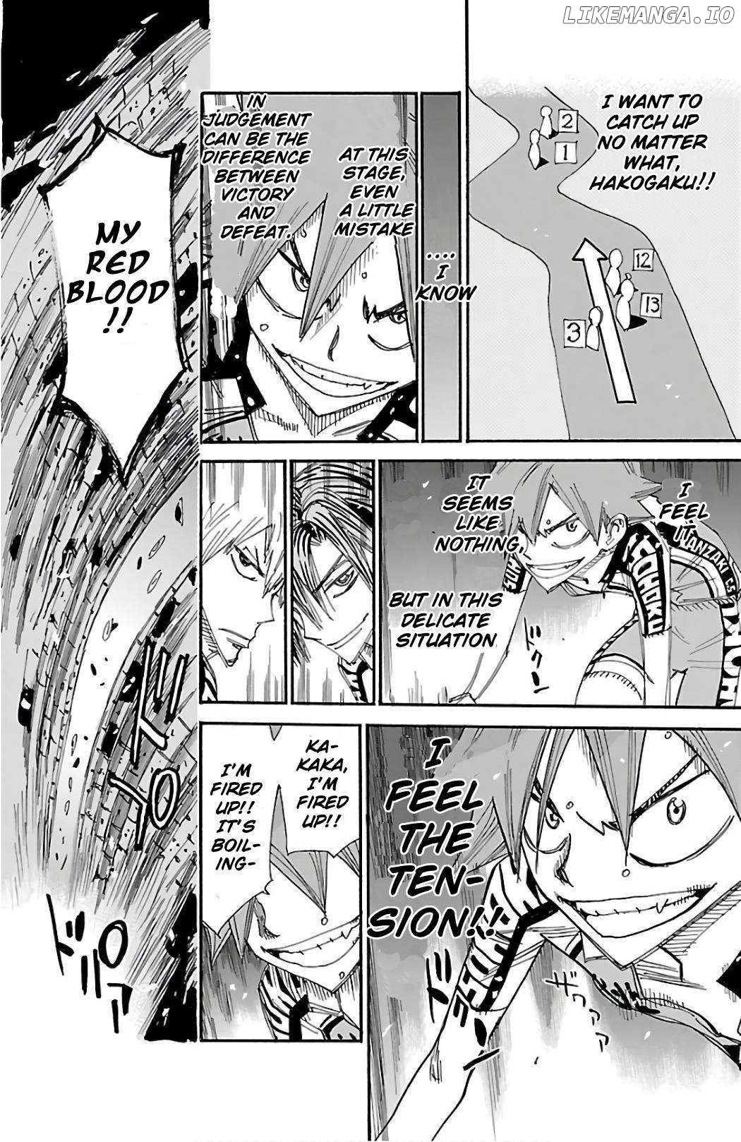 Yowamushi Pedal Chapter 489 - page 2