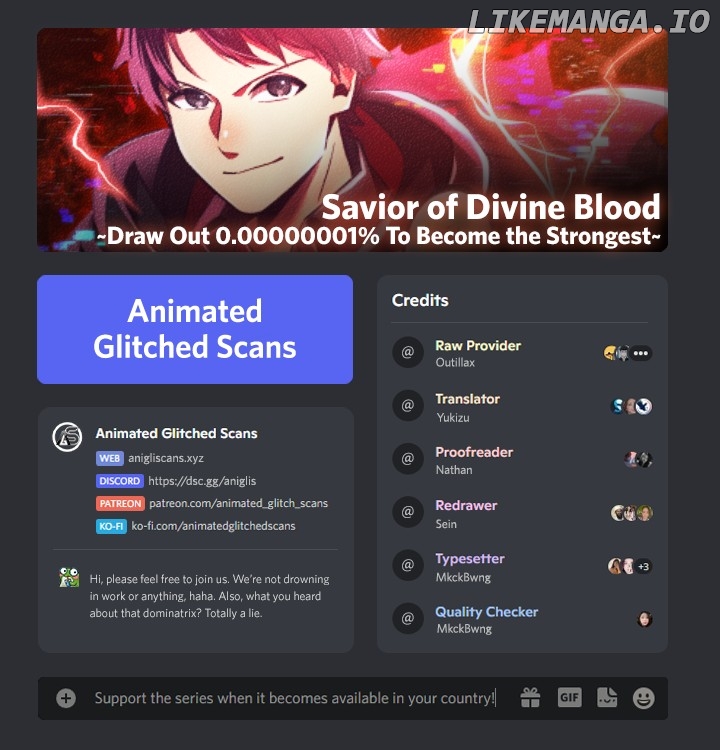 Savior of Divine Blood ~Draw Out 0.00000001% To Become the Strongest~ Chapter 81 - page 1