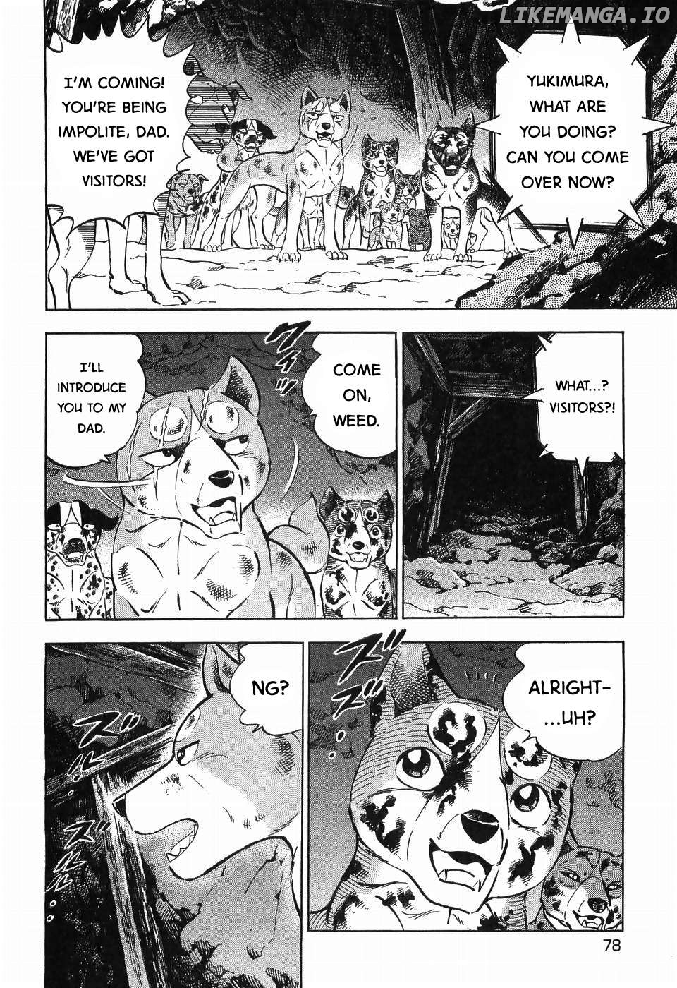 Ginga Densetsu Weed Chapter 262 - page 22