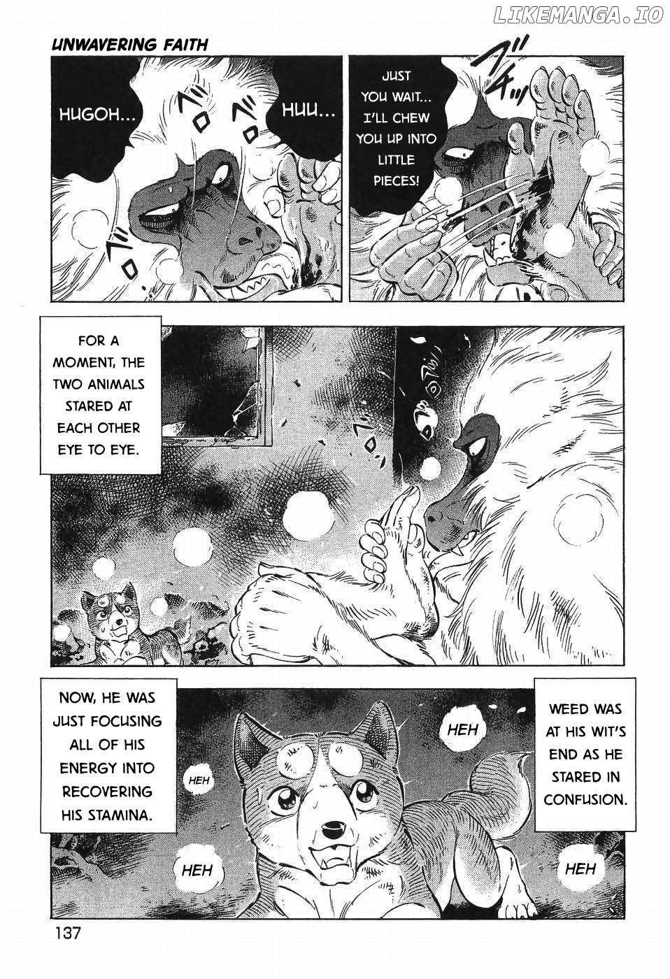 Ginga Densetsu Weed Chapter 281 - page 8