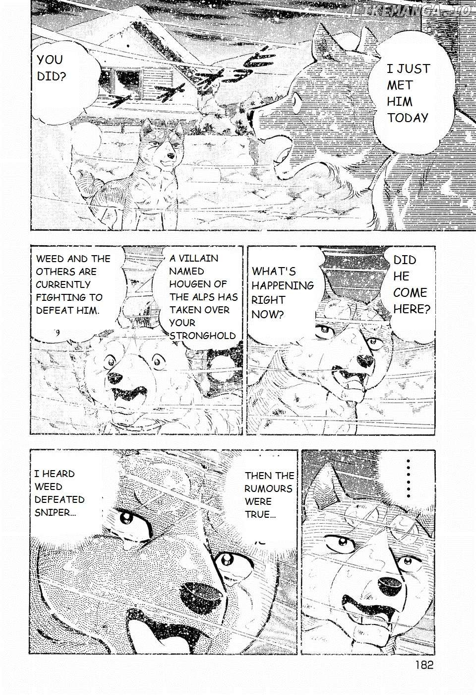 Ginga Densetsu Weed Chapter 203 - page 5