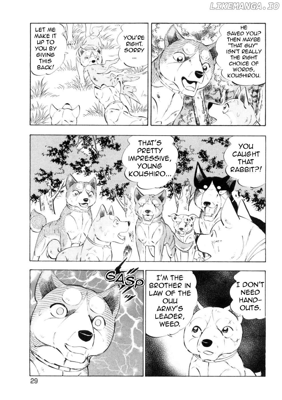 Ginga Densetsu Weed Chapter 428 - page 22