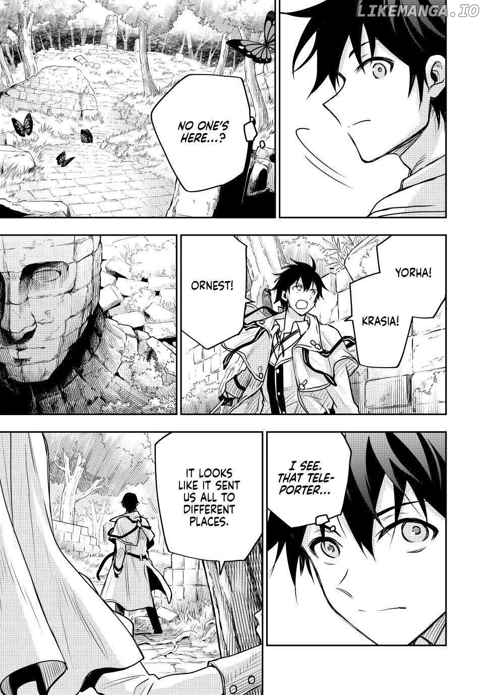 A Court Magician, Who Was Focused On Supportive Magic Because His Allies Were Too Weak, Aims To Become The Strongest After Being Banished Chapter 124 - page 4