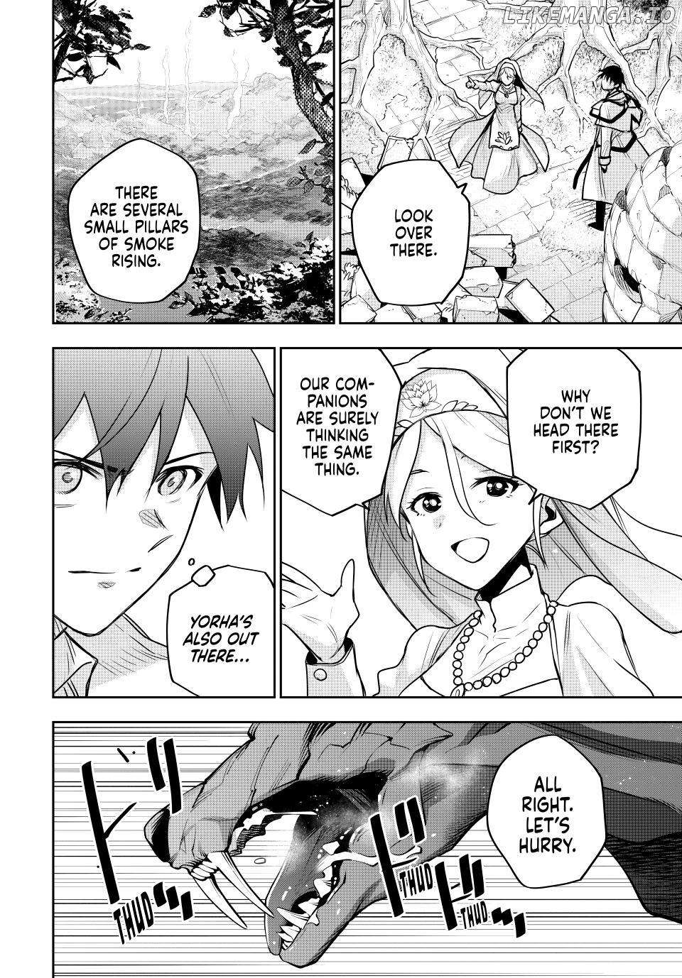 A Court Magician, Who Was Focused On Supportive Magic Because His Allies Were Too Weak, Aims To Become The Strongest After Being Banished Chapter 124 - page 7