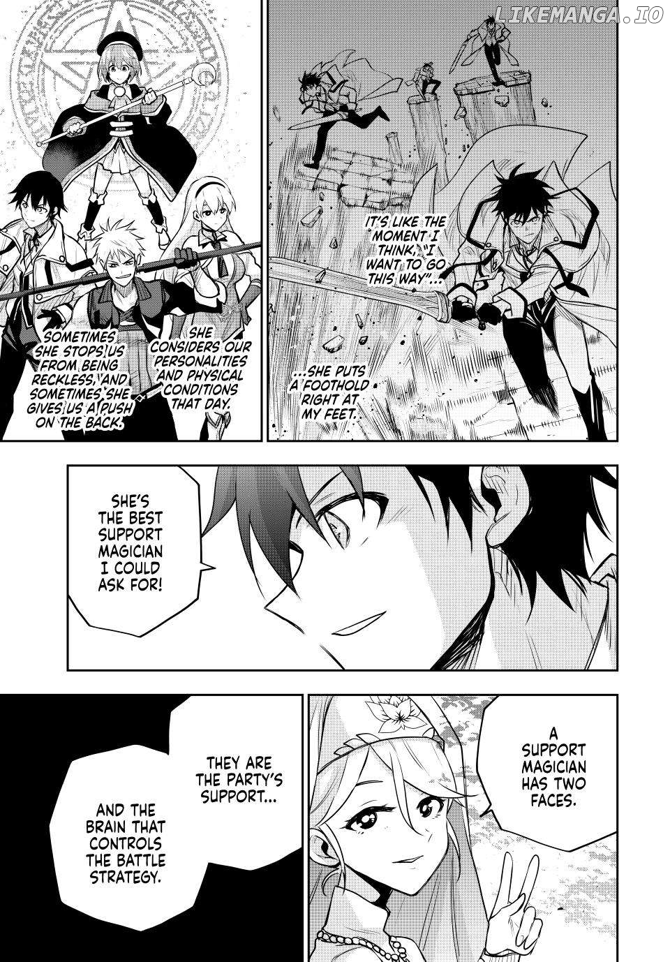 A Court Magician, Who Was Focused On Supportive Magic Because His Allies Were Too Weak, Aims To Become The Strongest After Being Banished Chapter 125 - page 4