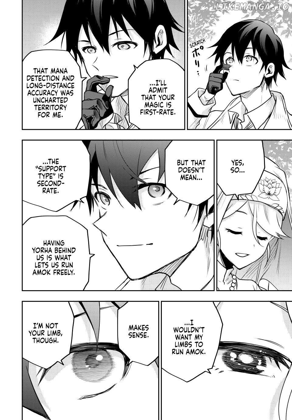 A Court Magician, Who Was Focused On Supportive Magic Because His Allies Were Too Weak, Aims To Become The Strongest After Being Banished Chapter 125 - page 7