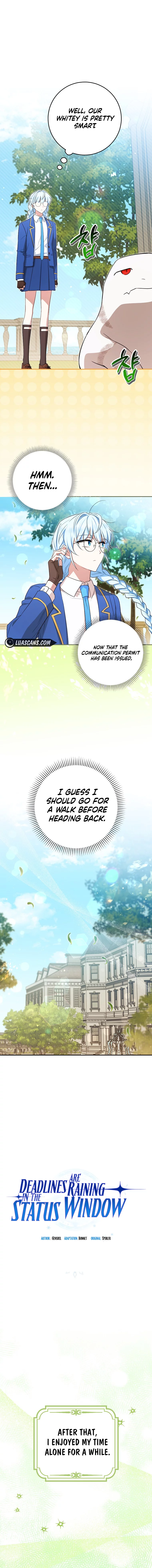 Deadline Is Raining in the Status Window Chapter 29 - page 3
