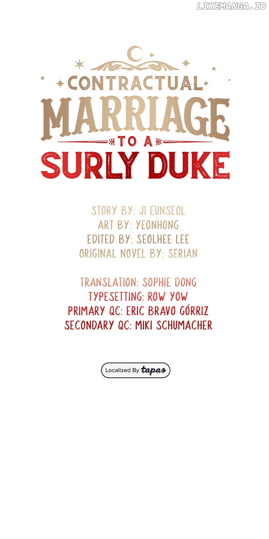 Contractual Marriage to a Surly Duke Chapter 97 - page 24