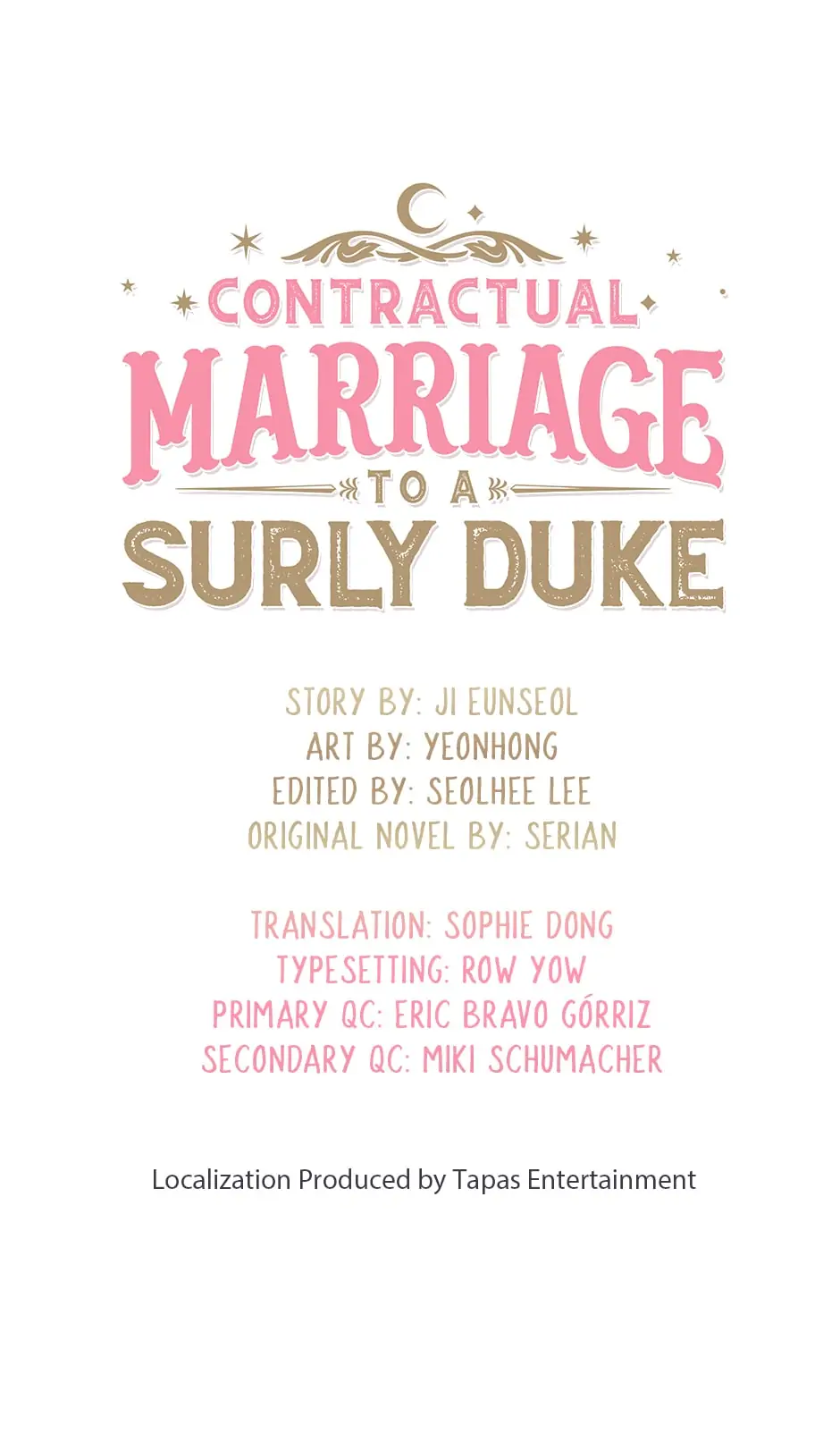 Contractual Marriage to a Surly Duke Chapter 57 - page 1