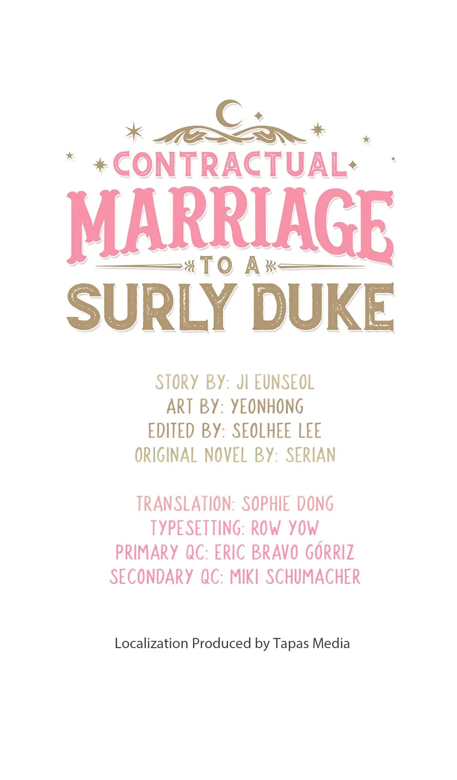Contractual Marriage to a Surly Duke Chapter 48 - page 1