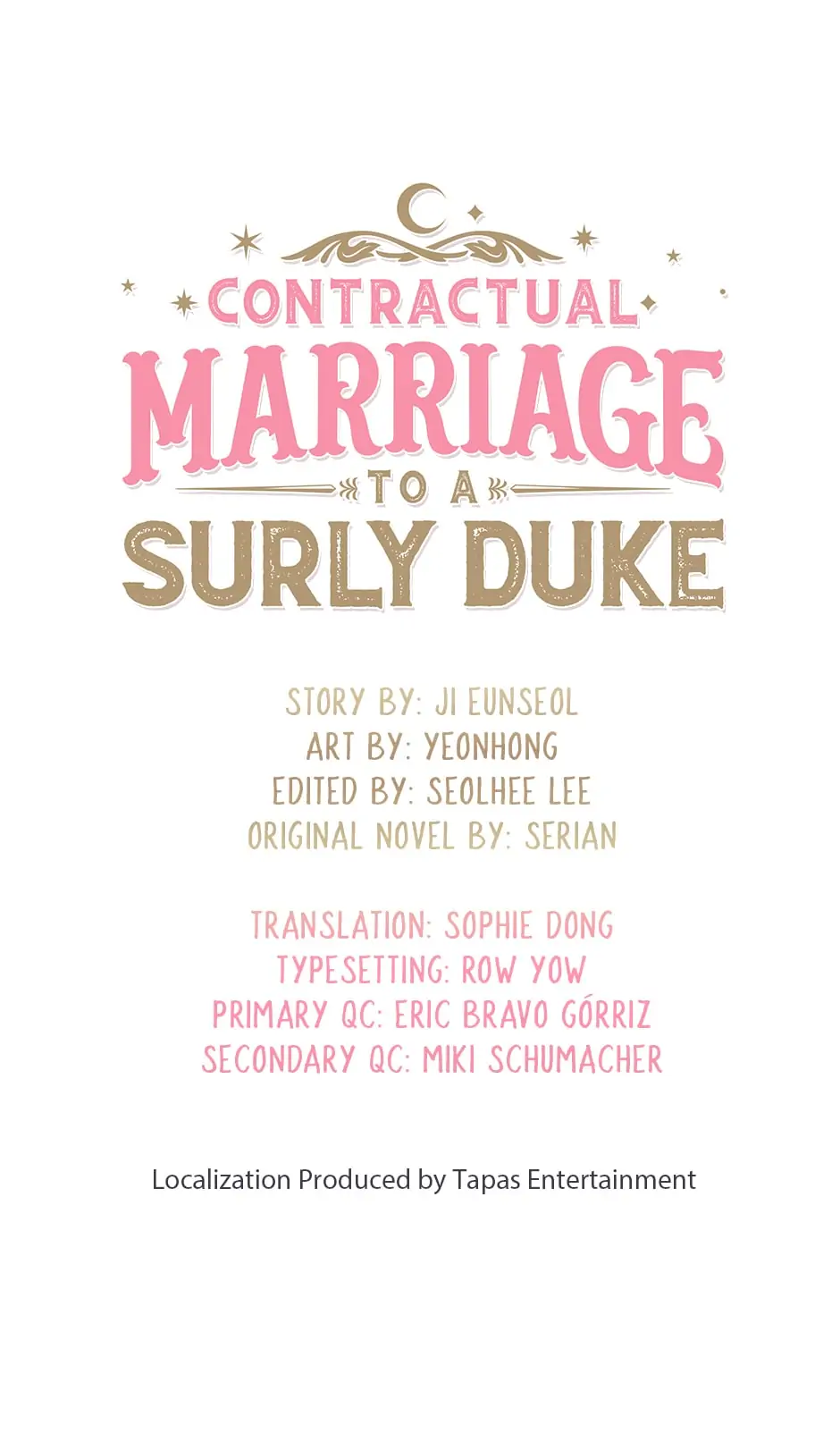 Contractual Marriage to a Surly Duke Chapter 50 - page 1