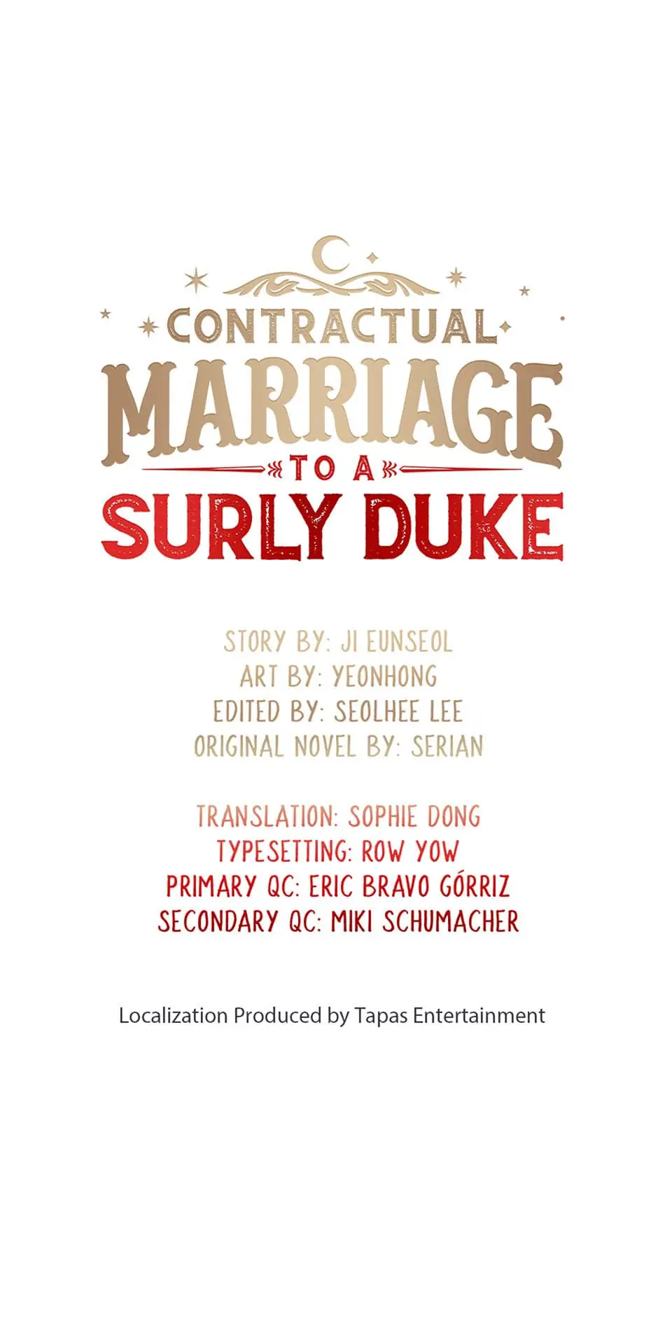 Contractual Marriage to a Surly Duke Chapter 66 - page 5