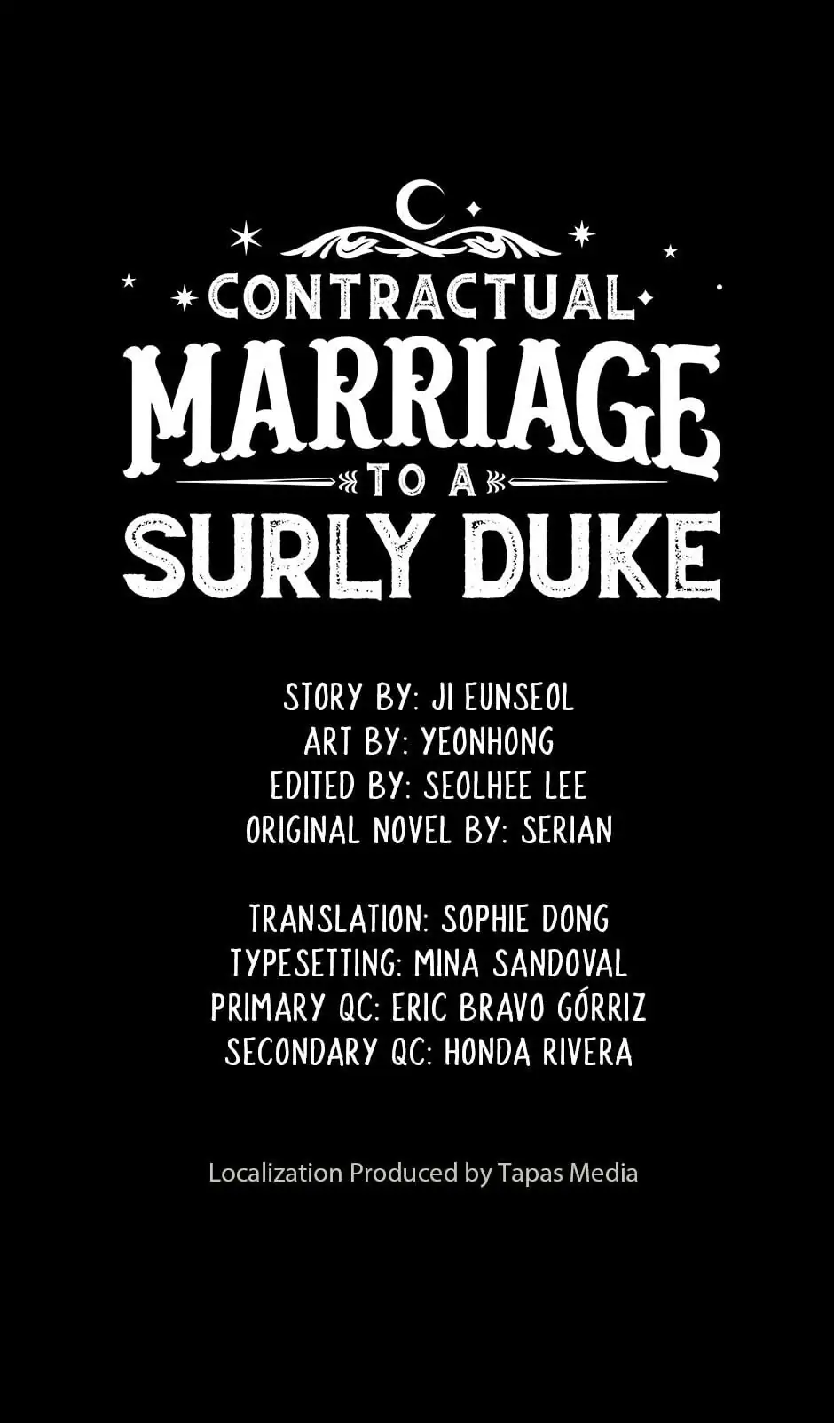 Contractual Marriage to a Surly Duke Chapter 3 - page 1