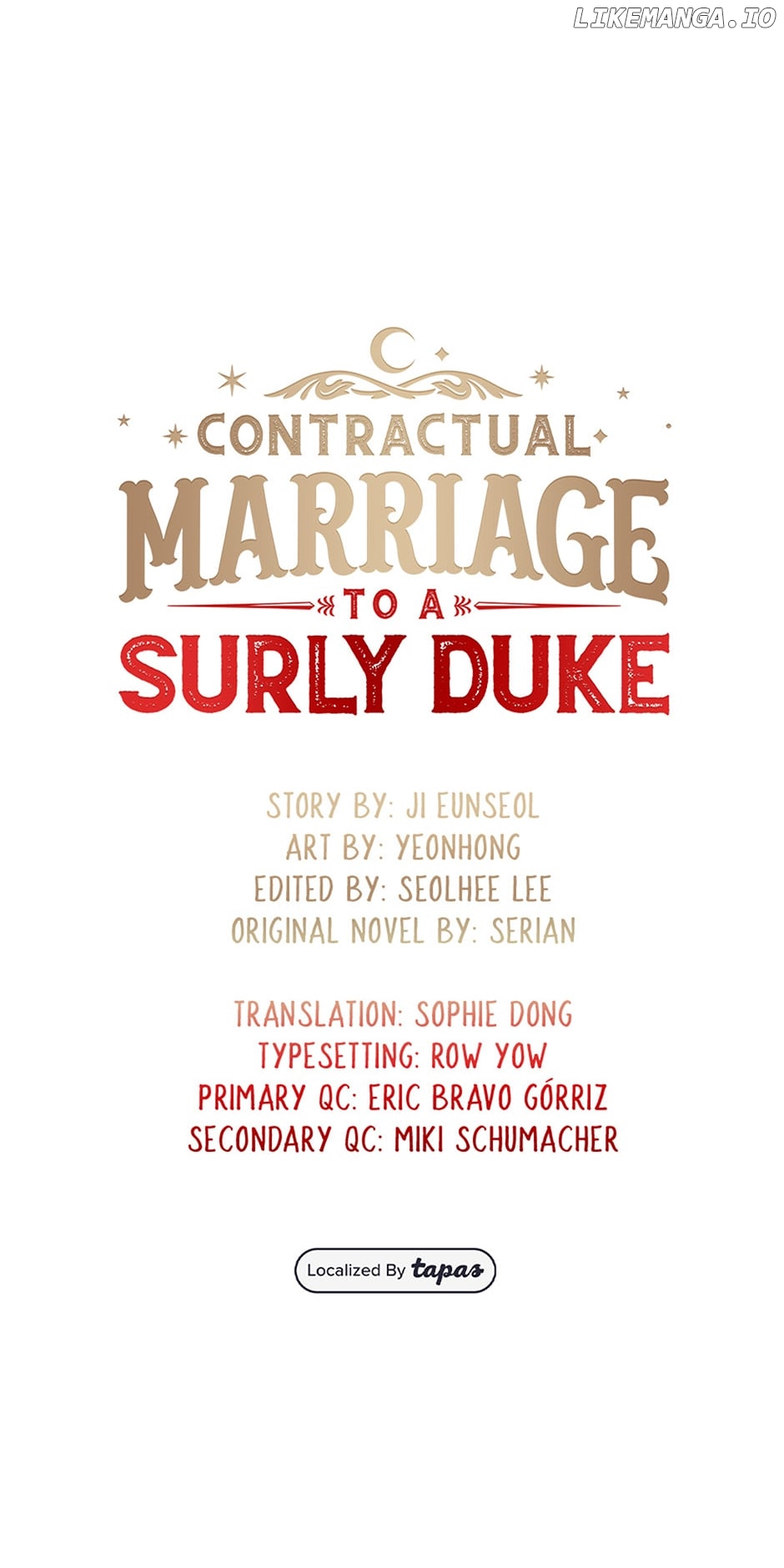 Contractual Marriage to a Surly Duke Chapter 108 - page 12