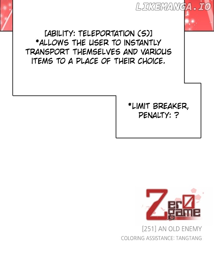 Zero Game Chapter 252 - page 72