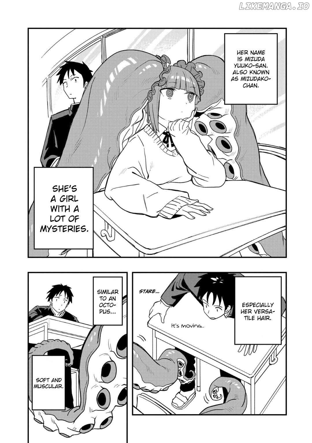 Mizudako-Chan Kara Wa Nigerarenai! Chapter 3 - page 2