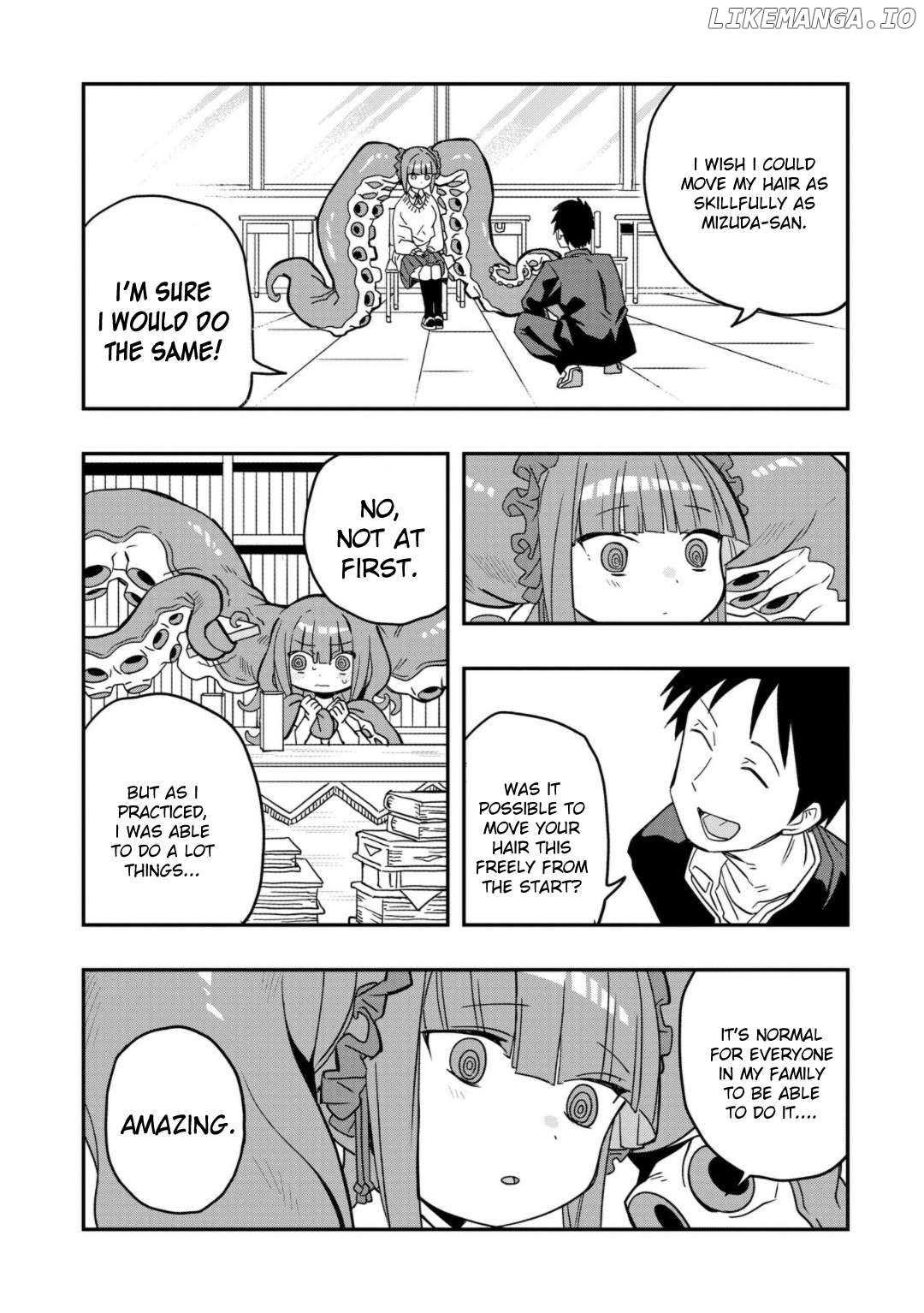 Mizudako-Chan Kara Wa Nigerarenai! Chapter 3 - page 8