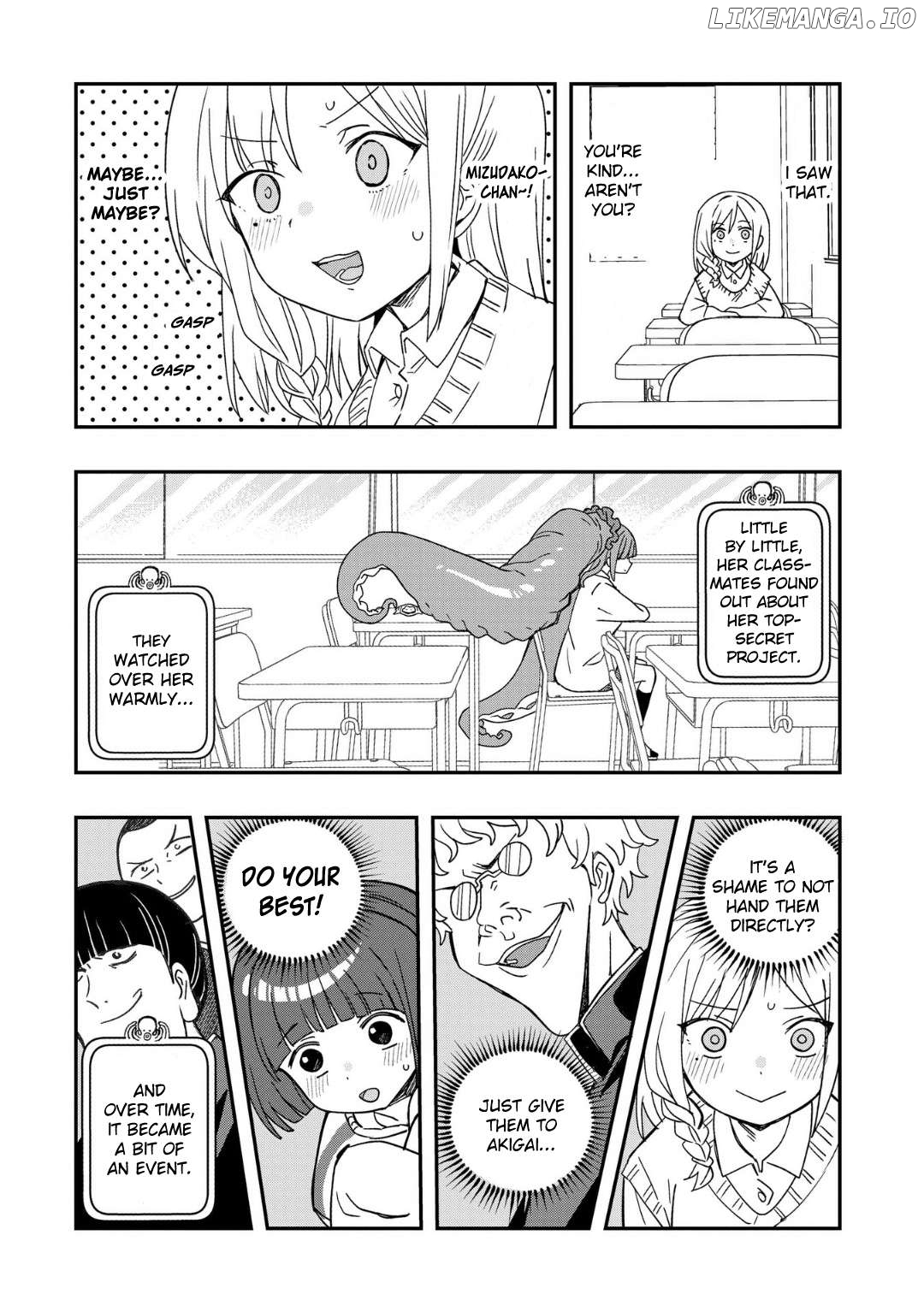 Mizudako-Chan Kara Wa Nigerarenai! Chapter 4 - page 7