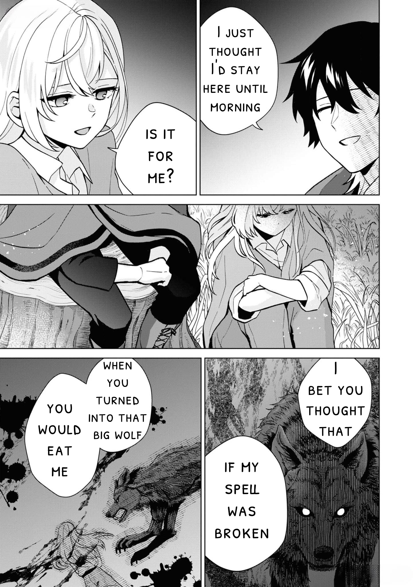 Seishin Seijo: Konyaku Hakisareta Tsuihou Seijo desu ga, Ookami Ouji no Noroi wo Toite Dekiaisaretemasu Chapter 5 - page 17