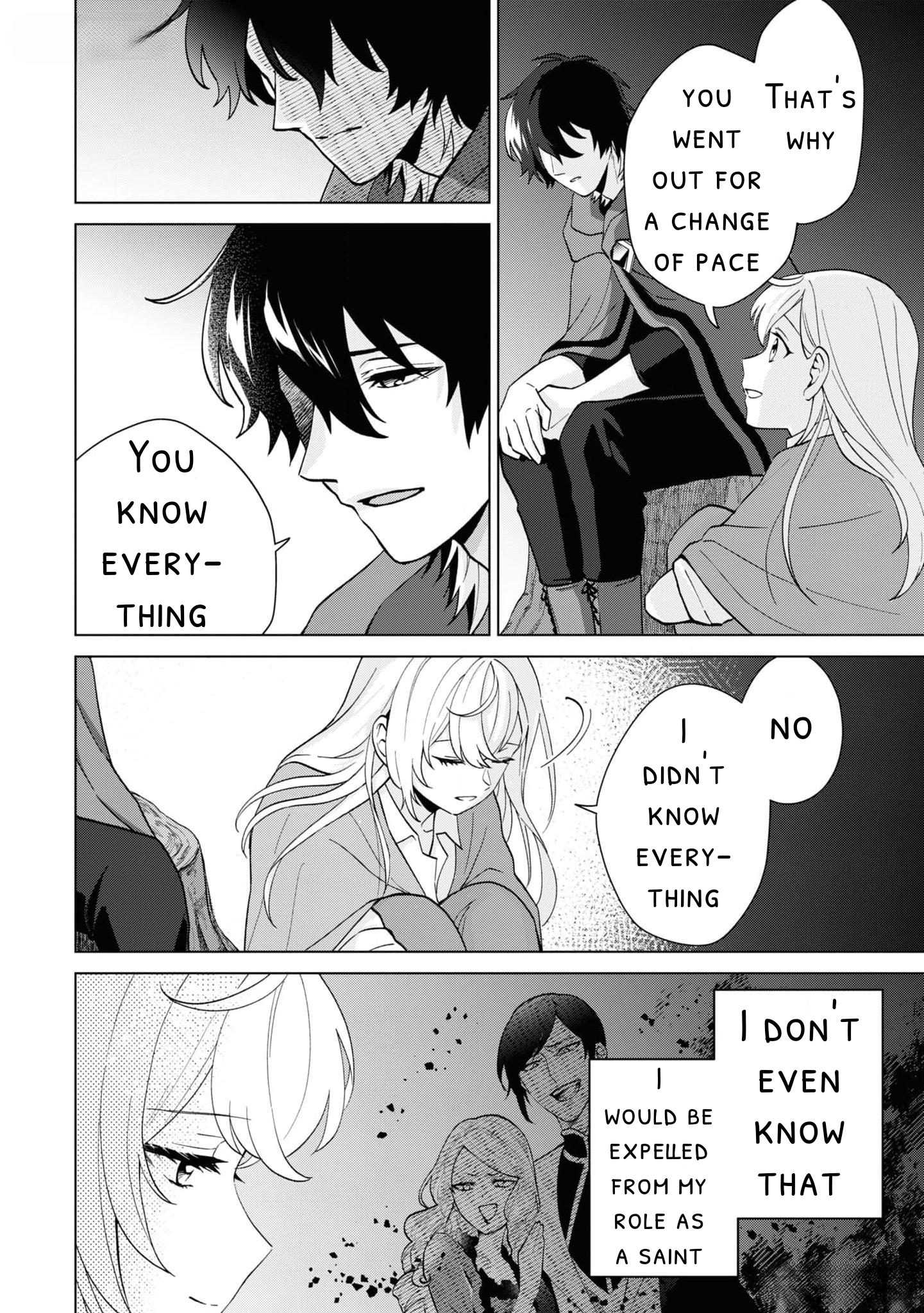 Seishin Seijo: Konyaku Hakisareta Tsuihou Seijo desu ga, Ookami Ouji no Noroi wo Toite Dekiaisaretemasu Chapter 5 - page 18