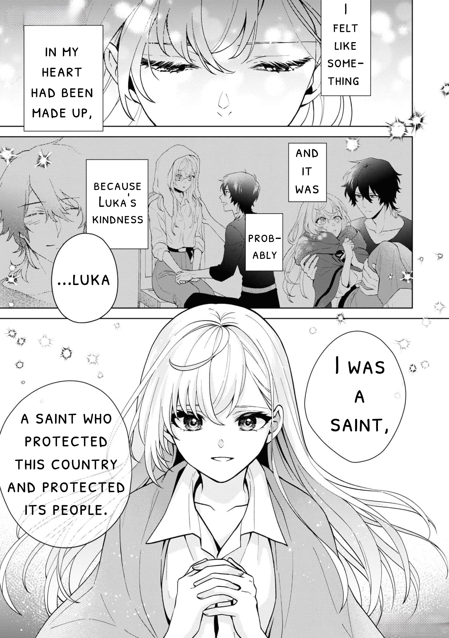 Seishin Seijo: Konyaku Hakisareta Tsuihou Seijo desu ga, Ookami Ouji no Noroi wo Toite Dekiaisaretemasu Chapter 5 - page 27