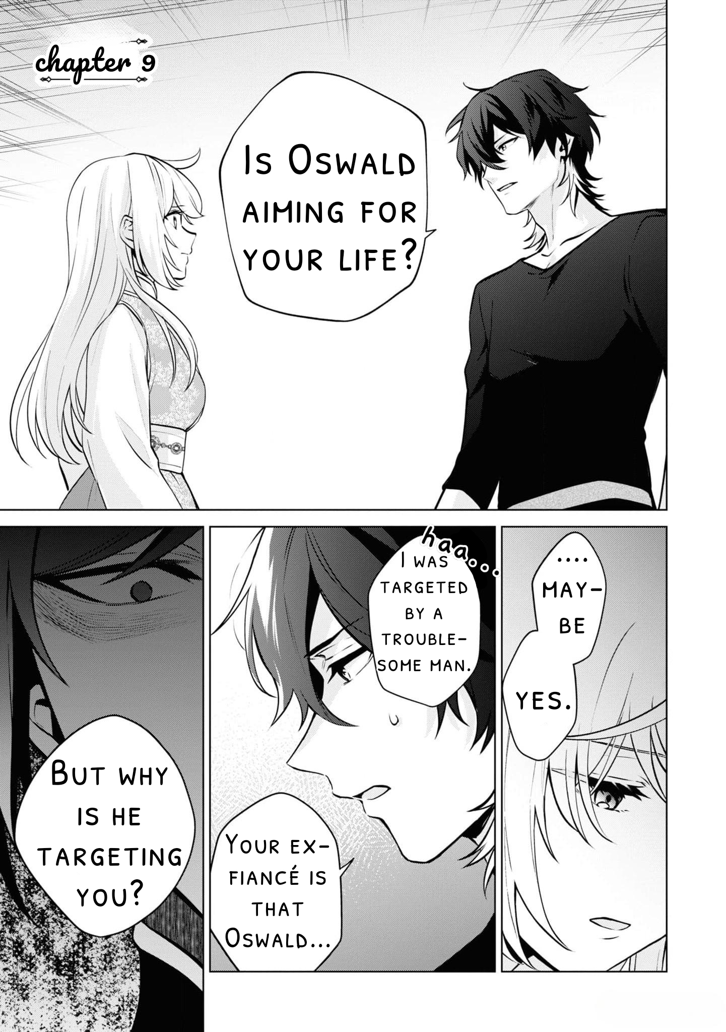 Seishin Seijo: Konyaku Hakisareta Tsuihou Seijo desu ga, Ookami Ouji no Noroi wo Toite Dekiaisaretemasu Chapter 9 - page 1