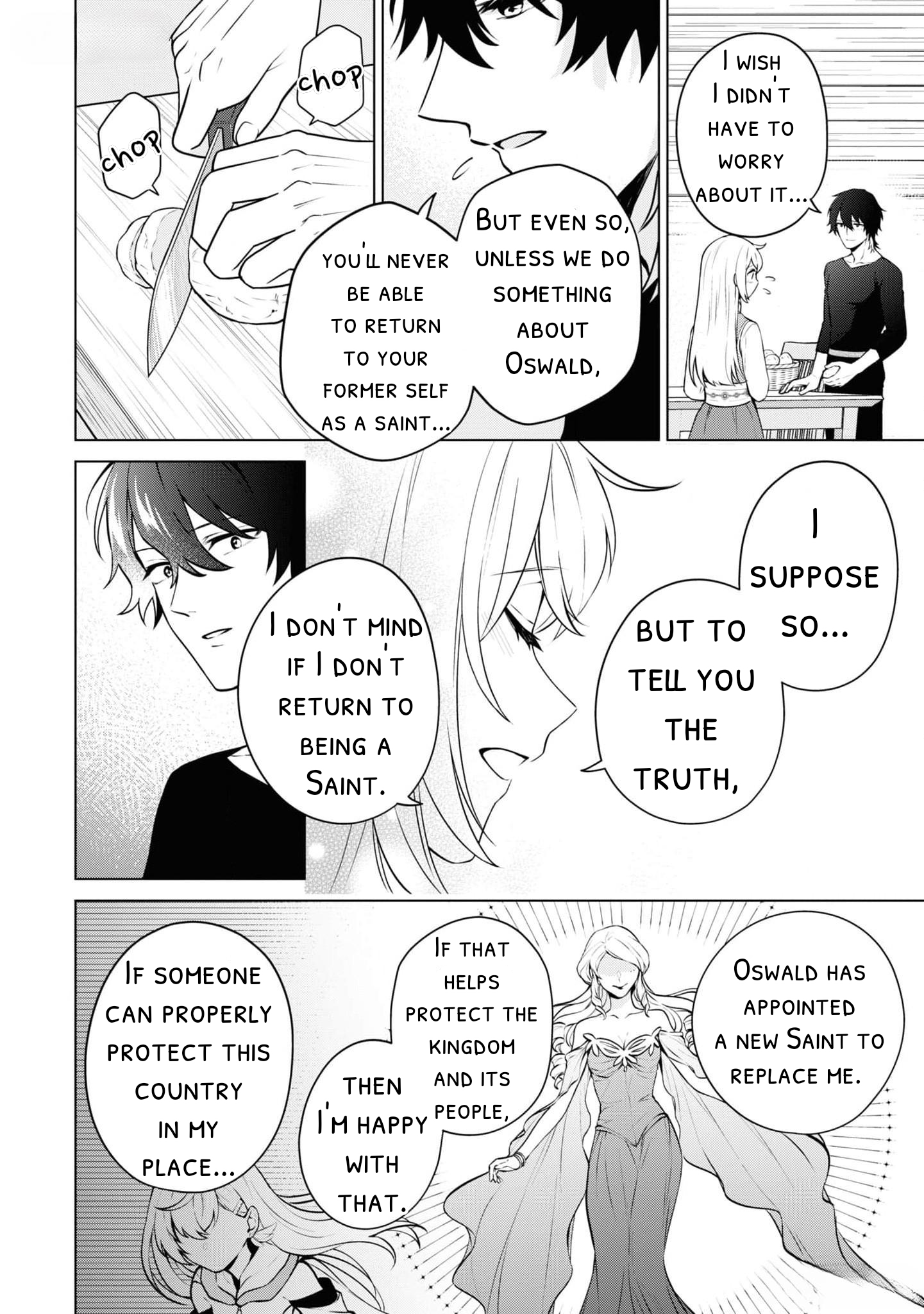 Seishin Seijo: Konyaku Hakisareta Tsuihou Seijo desu ga, Ookami Ouji no Noroi wo Toite Dekiaisaretemasu Chapter 9 - page 4